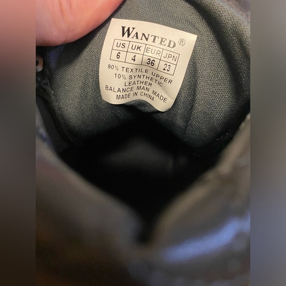 Wanted Sequoia Lace-Up Hiker Bootie, Grey, 6 - Picture 4 of 5